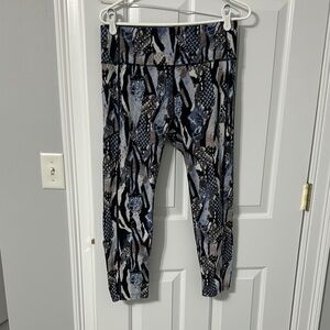 Calvin Klein Animal Print Patterned Leggings